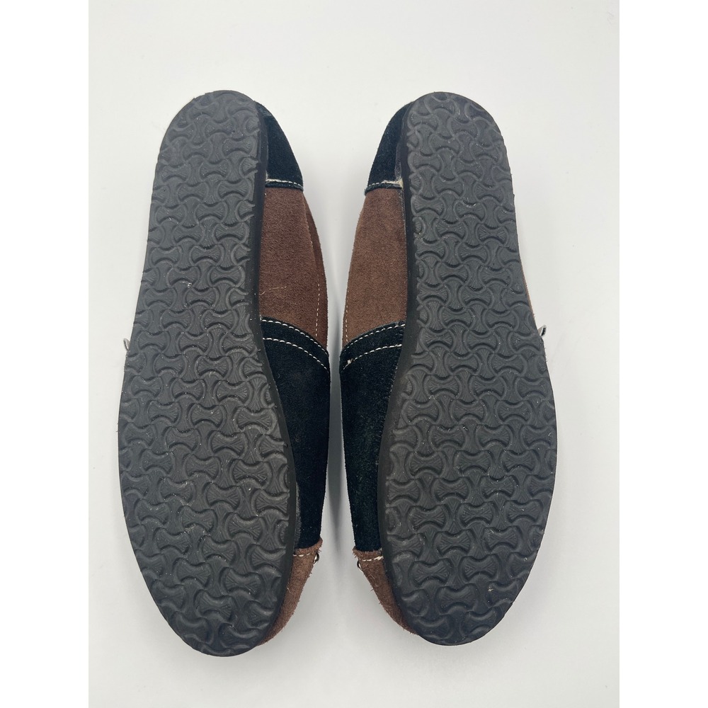 Skechers‎ Cali Slip On Flats Women's Size 6 Brown Black Studded Comfort Shoes - Picture 9 of 10